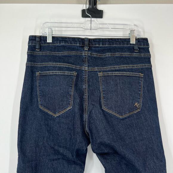 ModCloth High Rise Button Fly Cropped Skinny Jeans - Picture 6 of 7